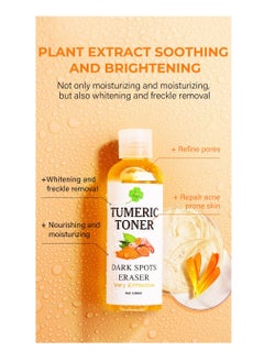 MOOYAM Turmeric Dark Spot Corrector Toner 100ml Facial Toner for Acne Prone Skin Dark Spot Remover for Face Hydrating Face Toner for Women Treatment for Dry Oily Skin  - Image 5