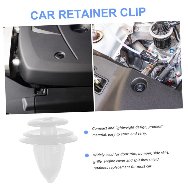 VOSAREA 300Pcs Door Panel Clips for Auto Durable Retainer Clips for Car Interior Door Trim Replacement Efficient Fasteners with Easy Installation Fit for Vehicles - Image 2
