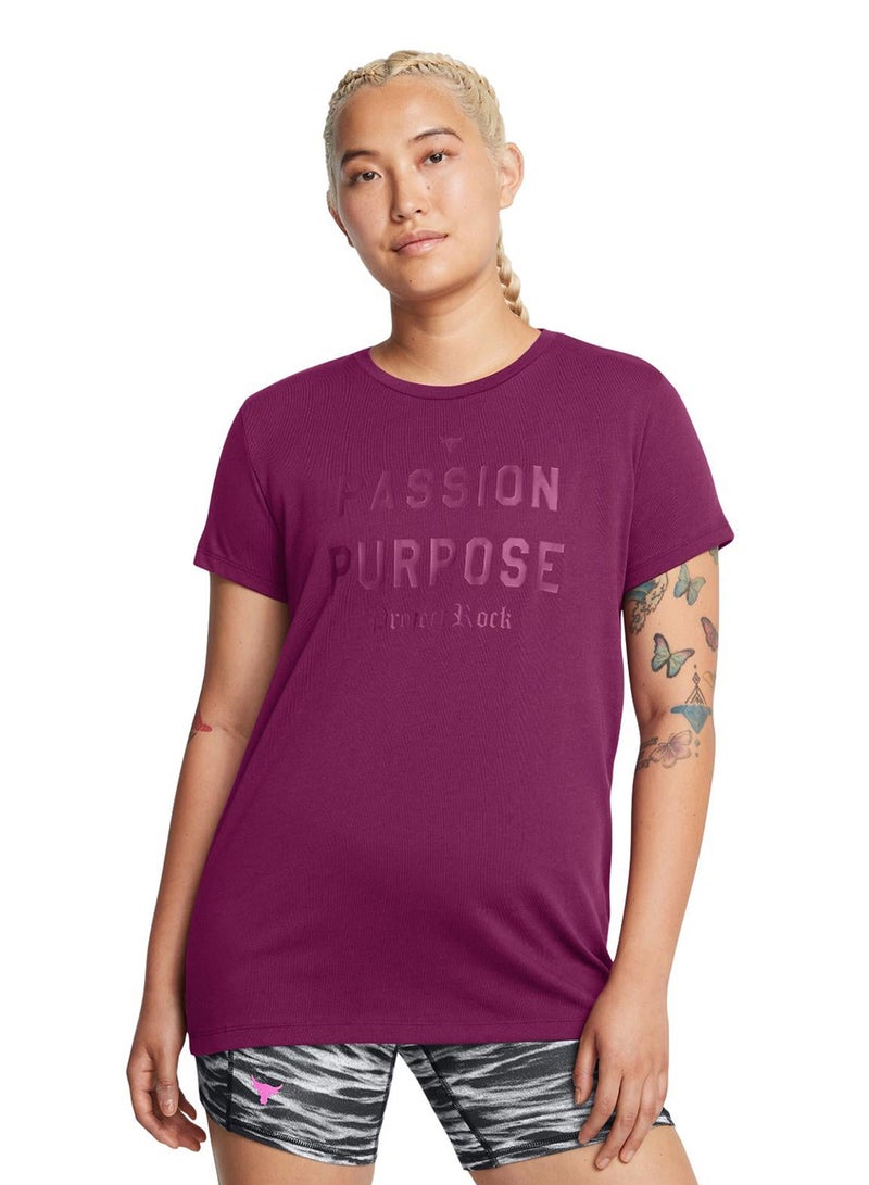 UNDER ARMOUR Project Rock Heavyweight T-shirt - Image 1