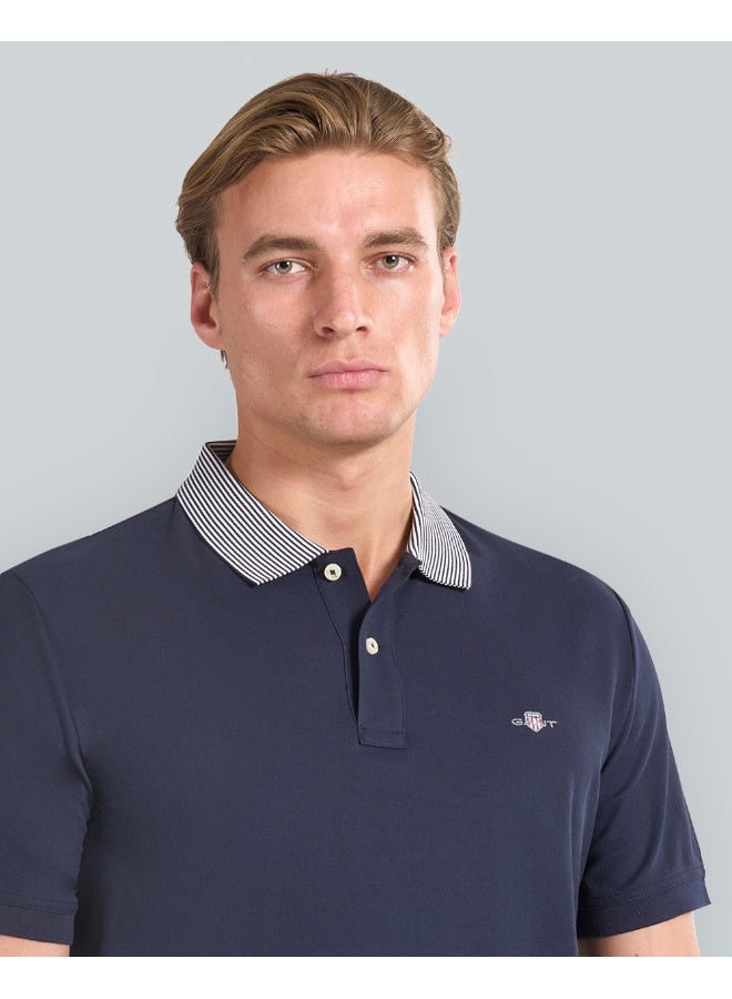 غانت بولو رجالي من جانت بتفاصيل متباينة - Image 4