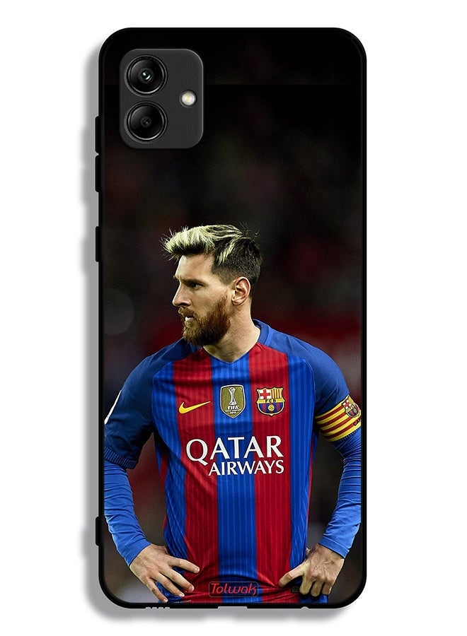 Tolwak Samsung Galaxy A04e Protective Case Cover Messi Barcelona - Image 1
