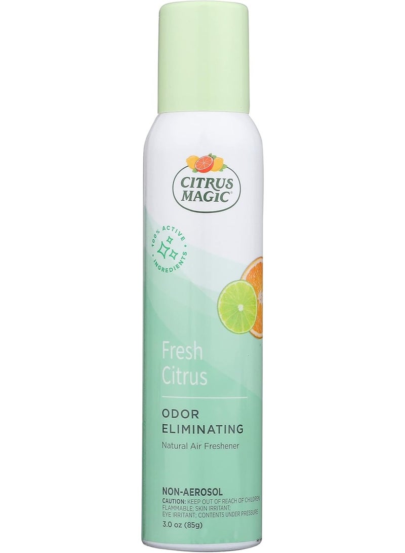 Citrus Magic رذاذ معطر للجو من سيتروس ماجيك لإزالة الروائح الطبيعية، سيتروس طازج، 3 أونصات - Image 1