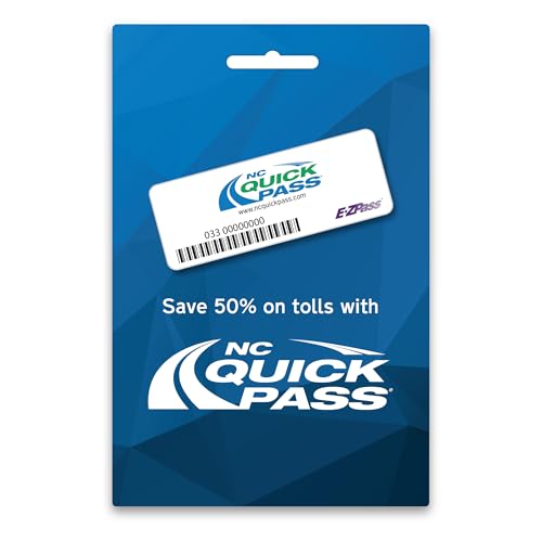TAGAAS NC Quick Pass Sticker Transponder NC Toll Roads Works in 19 States 2 - Image 1