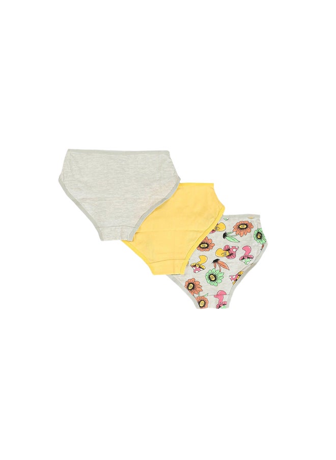 Carina - Pack of 3 Girly Colored Briefs - Image 1