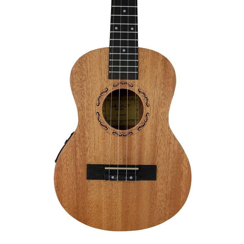 VAULT UK-2000TCE 26 بوصة قمة ماهوجني صلبة كمان كهربائي أكوستيك تنور مع EQ وحقيبة سفر - Image 4