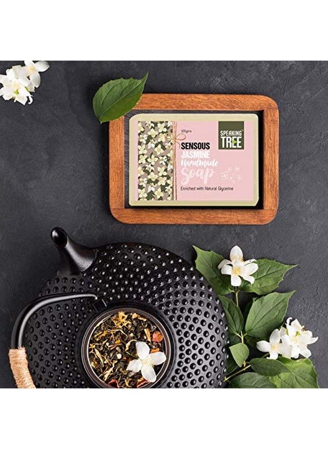 Speaking Tree Sensuous Jasmine Handmade Soap 100 Gms (Pack Of 2)  - Image 5