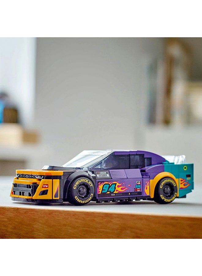 LEGO - Speed Champions Nascar Next Gen Chevrolet Camaro Zl1 Race Car Toy, Vehicle Playset, Model Building Set For Kids, Racing Gift For Boys And Girls Aged 9 And Over (328 Pieces) 76935 - Image 1