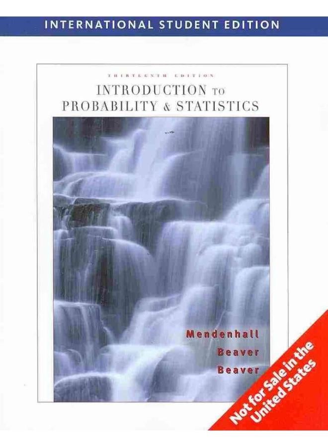 Introduction to Probability and Statistics 