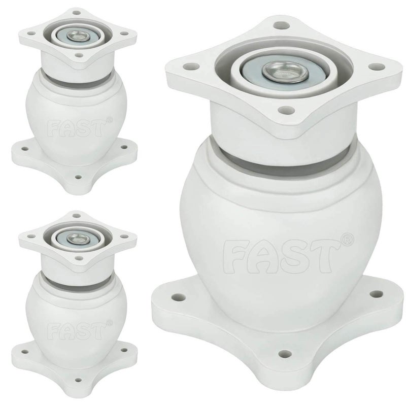 FAST DM02P Heavy Wall Mounted Magnetic Door Stopper Catcher Size No.5 for Main Door, Bed Room Door, and All Other Type Doors (White) - Image 5