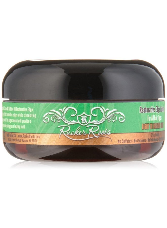Rucker Roots Restorative Edge Control Light To Medium Hold; For All Hair Types; Avacado Oil;Restores Edges; Smoothes Flyaways; Nongreasy;Flake Free - Image 1