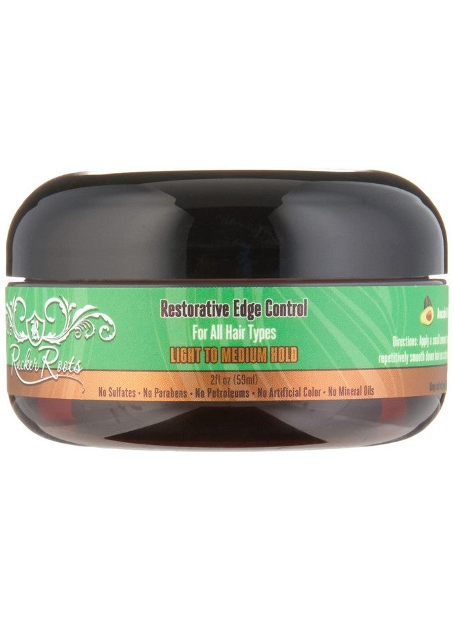 Rucker Roots Restorative Edge Control Light To Medium Hold; For All Hair Types; Avacado Oil;Restores Edges; Smoothes Flyaways; Nongreasy;Flake Free - Image 5