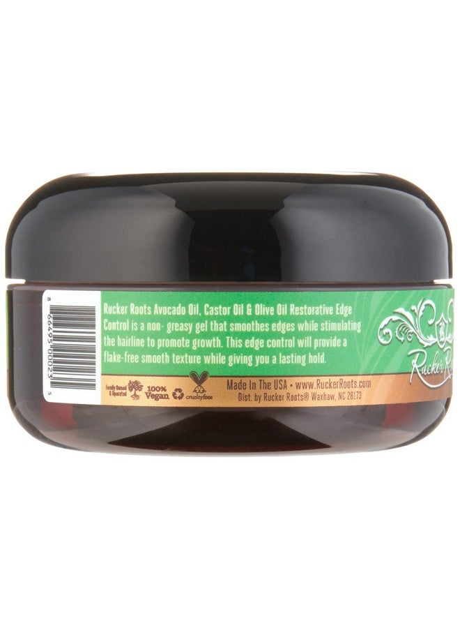 Rucker Roots Restorative Edge Control Light To Medium Hold; For All Hair Types; Avacado Oil;Restores Edges; Smoothes Flyaways; Nongreasy;Flake Free - Image 3