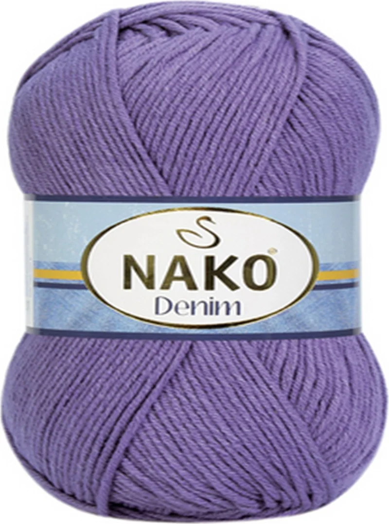 ناكو Denim Cotton Cotton Hand Knitting Yarn Yarn Wool