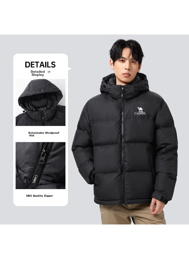 Camel Volcano Down Jacket 2.0 Junkai's Style Zhe Kai Jia], Men's Thickened Cold-resistant Warm Coat For Winter - Image 2