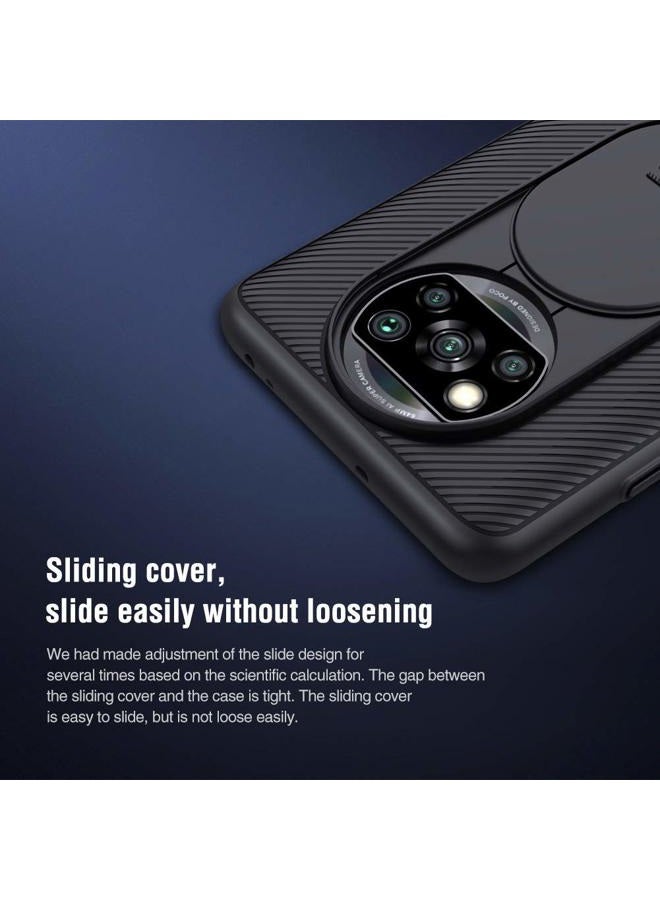 WVOZWWO غطاء لجهاز Xiaomi Poco X3 NFC، غطاء حماية رقيق Nilkkin CamShield Pro مع واقي كاميرا من PC صلب وTPU رقيق للغاية ومضاد للخدش لجهاز xiaomi Poco X3 NFC /X3 Pro - Image 2