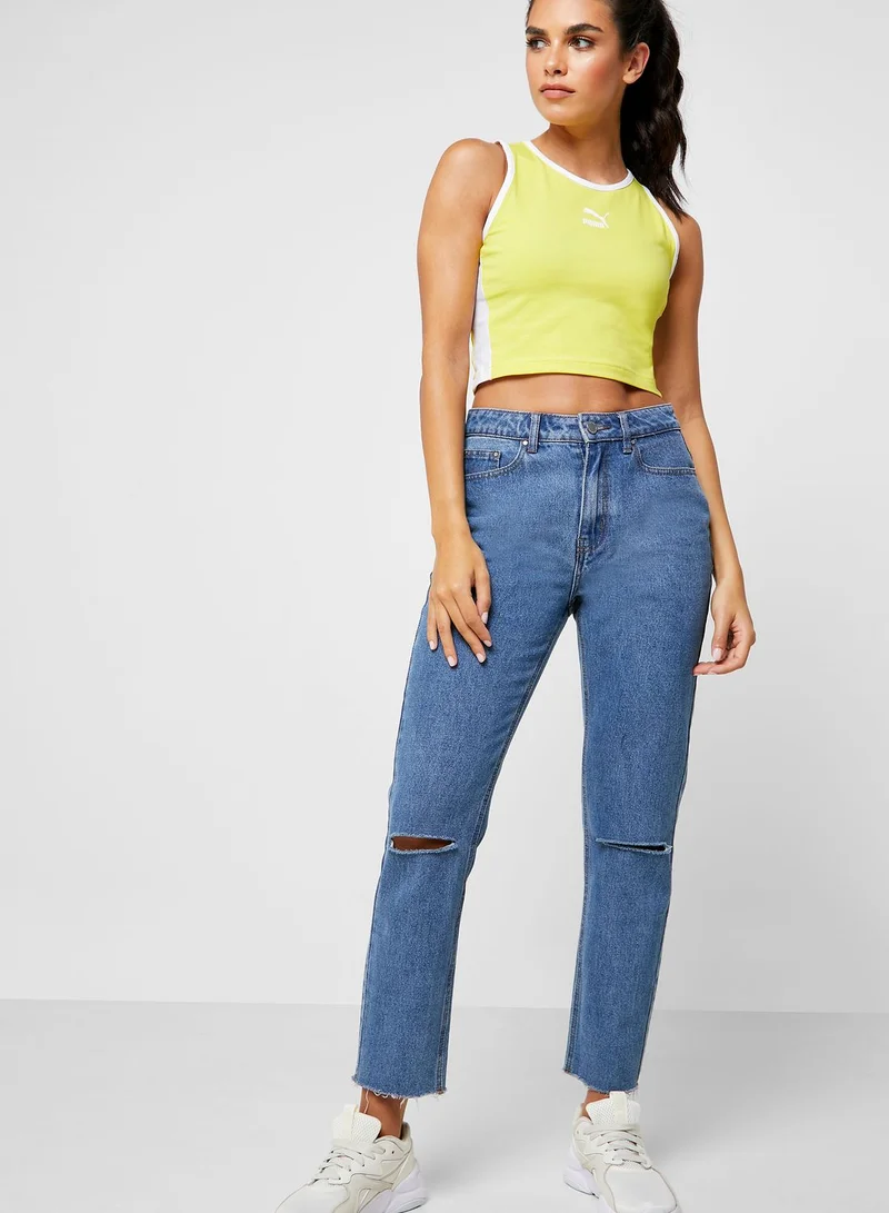 PUMA Classics T7 Cropped Tank