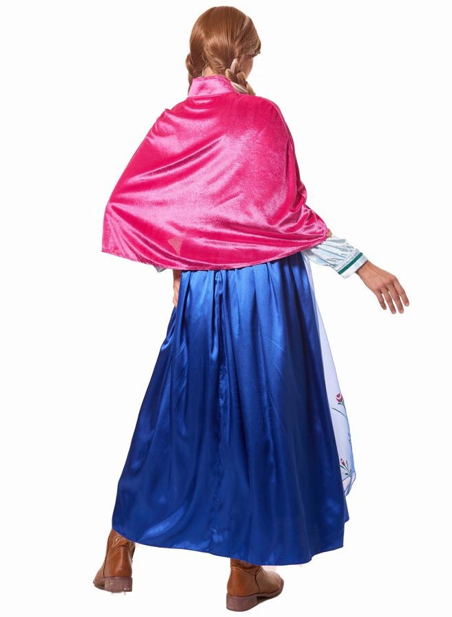 Funna Princess Costume for Women Dress Adult Halloween Cosplay with Capes, Medium - Image 2