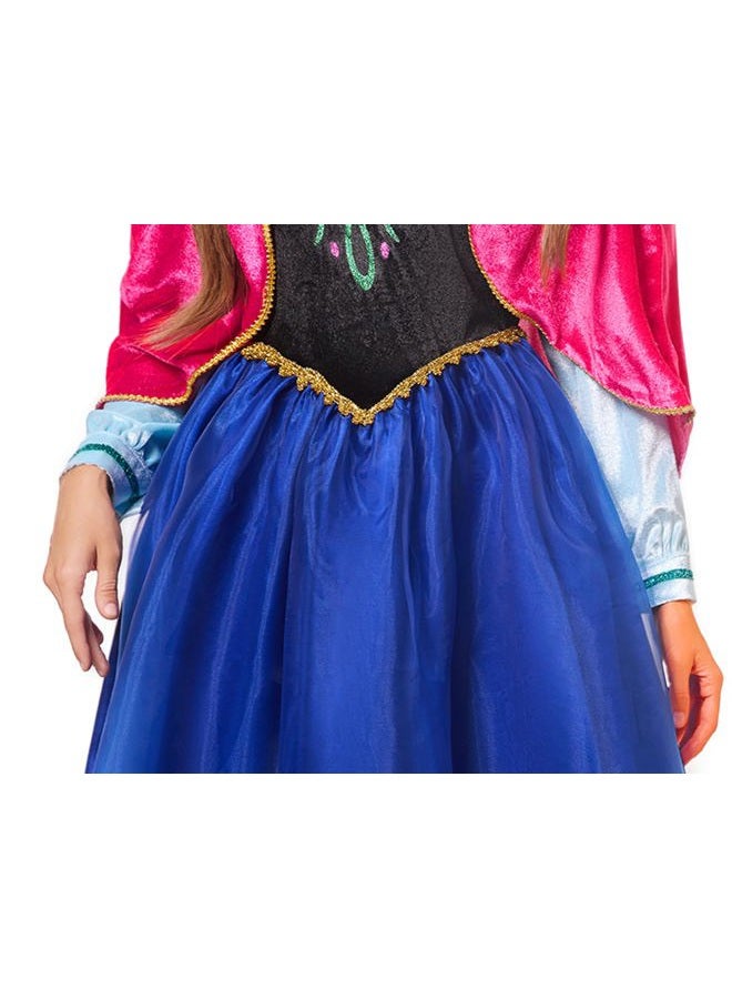Funna Princess Costume for Women Dress Adult Halloween Cosplay with Capes, Medium - Image 5