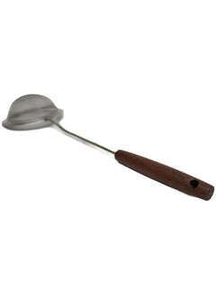 CATANES 1 Pc Strainer With Brown Handle 31x8x4 Cm Brown, Silver  - Image 1