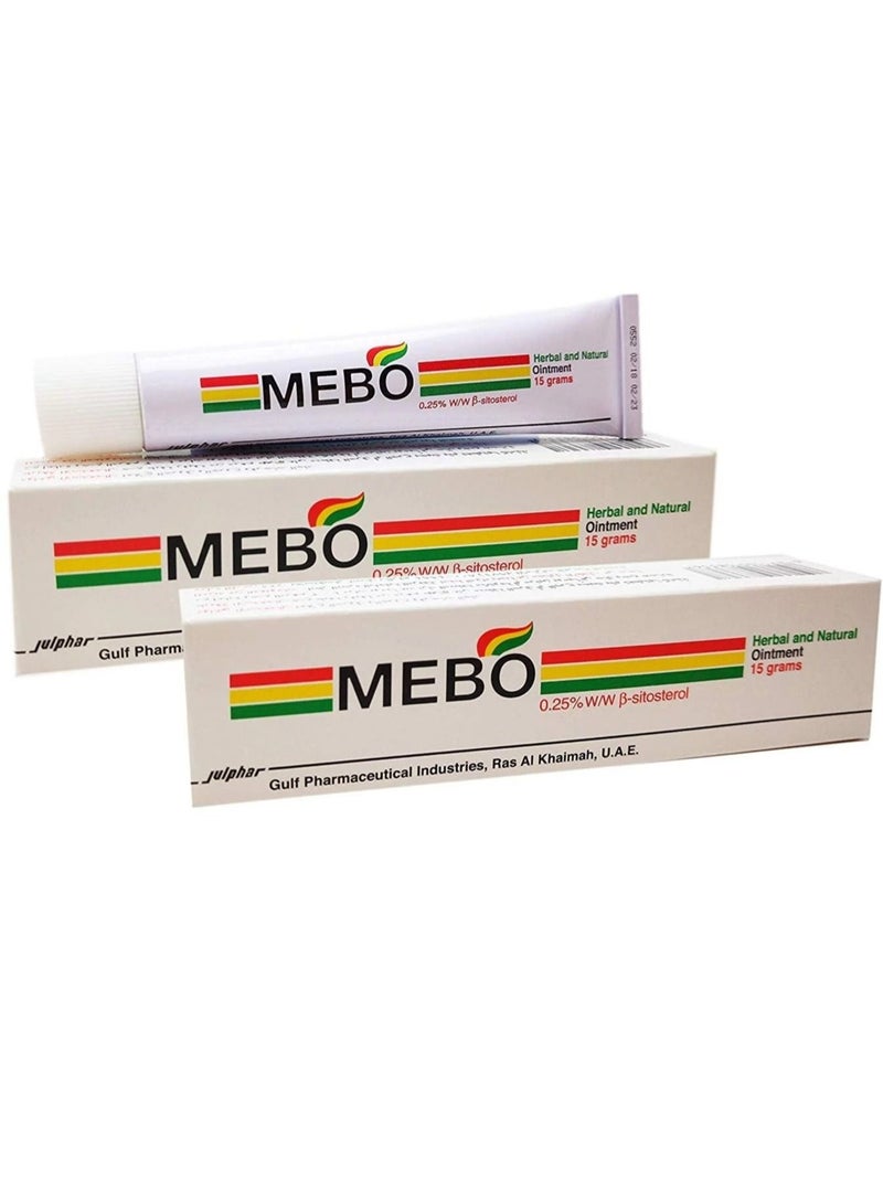 ميبو Mebo ointment for burns, 2 pieces, 15 gm