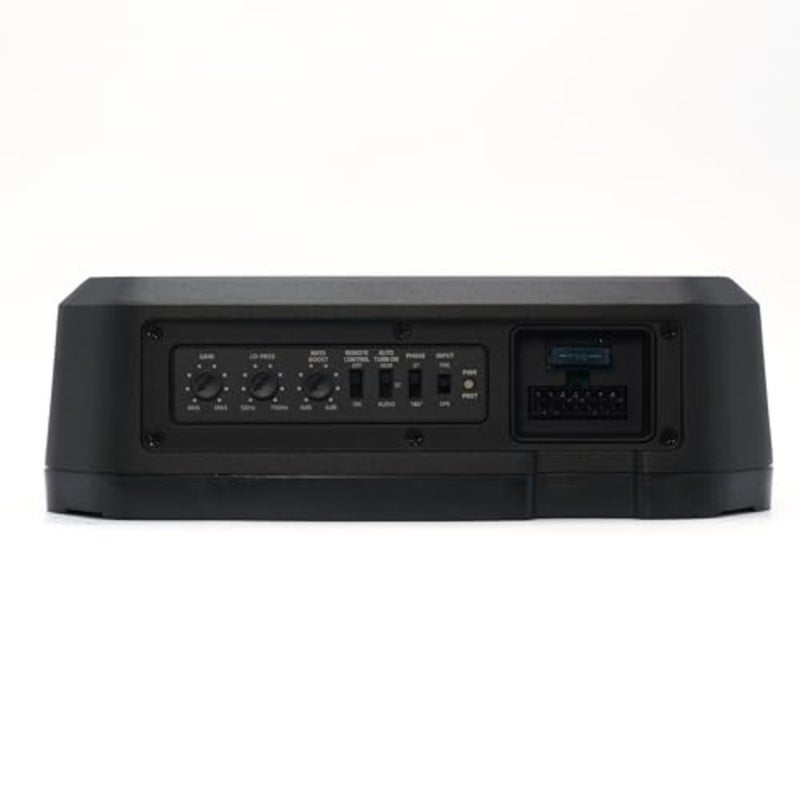 Slim active subwoofer for home theater use, MDF enclosure, black finish, 200 mm driver with 440 W peak power and 220 W RMS output - Image 3