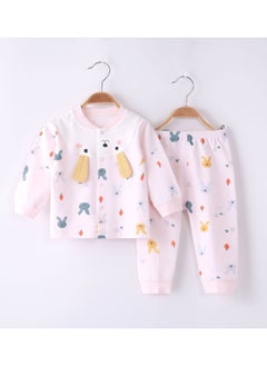 Loquat Baby Spring And Autumn Cotton Set Two Piece Set 