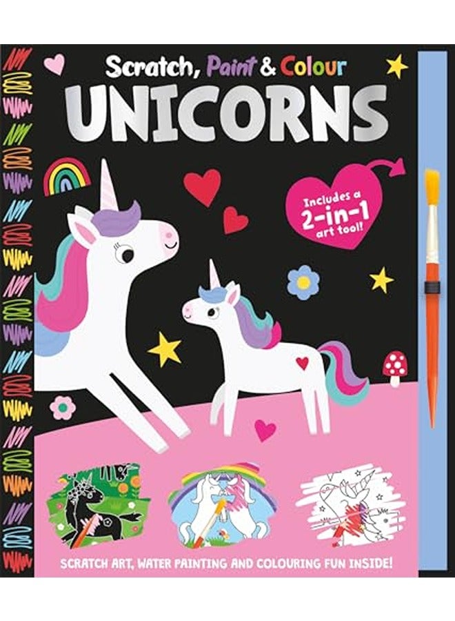 Scratch, Paint & Colour Unicorns