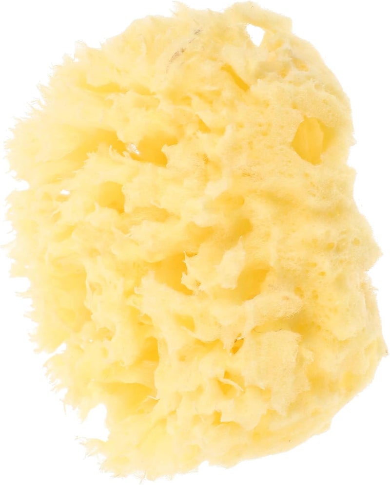 ibasenice Natural Honeycomb Bath Sponge for 2.5-3.0 Inch Decolorized Sea Sponge for Newborns and Soft Exfoliating Body Wash Accessory - Image 1