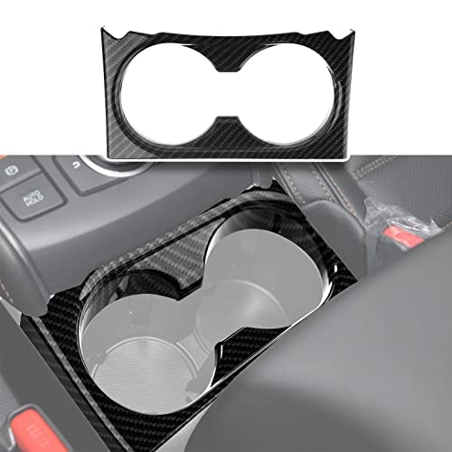 ANFOKAS ملحقات ANFOKAS متوافقة مع مازدا CX-5 2025 2024 2023 2022 2021 2020 2019 2018 2017 غطاء وحدة التحكم المركزية - تصميم ألياف الكربون ABS - Image 1