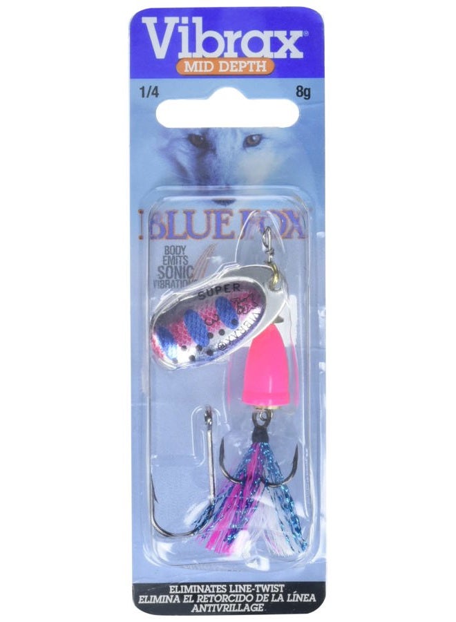 BLUE FOX Classic Vibrax 03 Foxtail 1/4 Rainbow Trout - Image 4