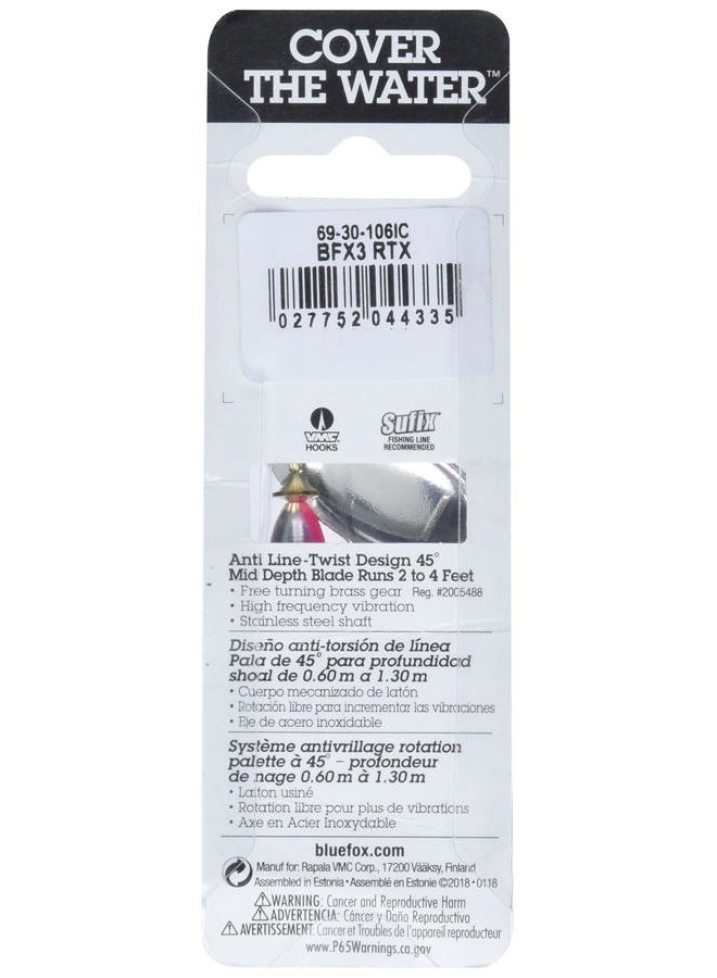 BLUE FOX Classic Vibrax 03 Foxtail 1/4 Rainbow Trout - Image 5