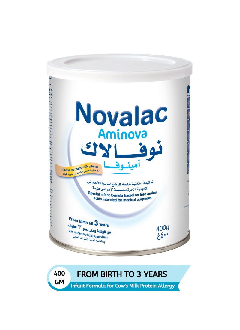 Novalac Aminova Special Infant Formula From 0 To 3 Years 400g - Image 2