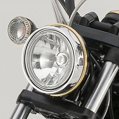 YAMAHA Genuine Yamaha Accessories Brass Headlight Bezel For 14-20 YAMAHA Bolt - Image 1