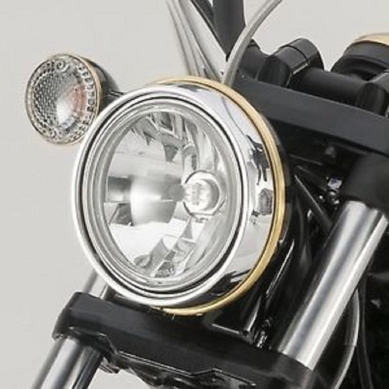 YAMAHA Genuine Yamaha Accessories Brass Headlight Bezel For 14-20 YAMAHA Bolt - Image 3