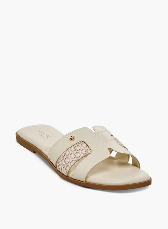 سيليست Women Monogram Print Sandals