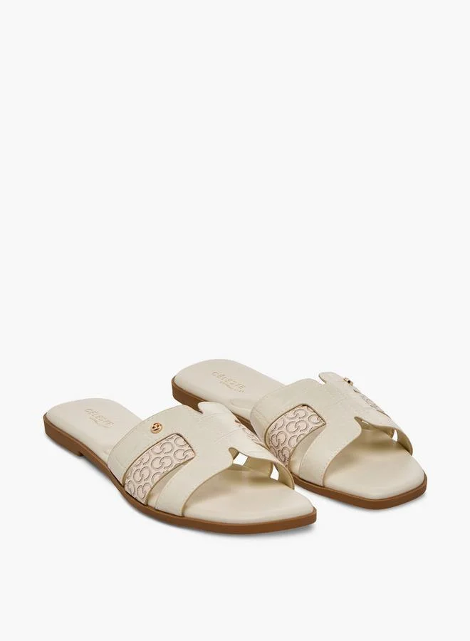 سيليست Women Monogram Print Sandals