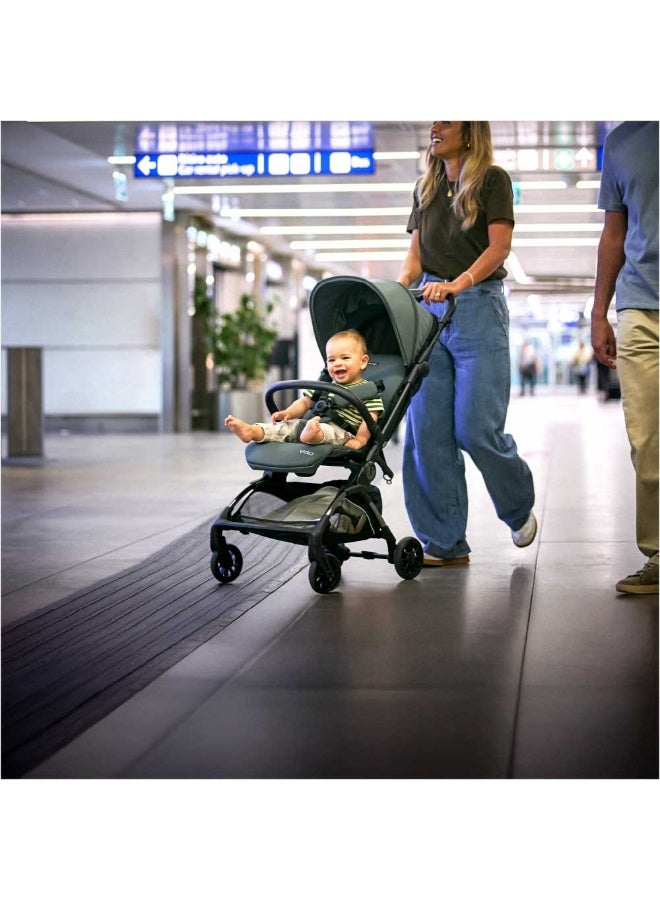 Peg Perego Volo Ultra-Compact lightweight Cabin Stroller, suitable from 0M+  - Misty Beige - Image 2