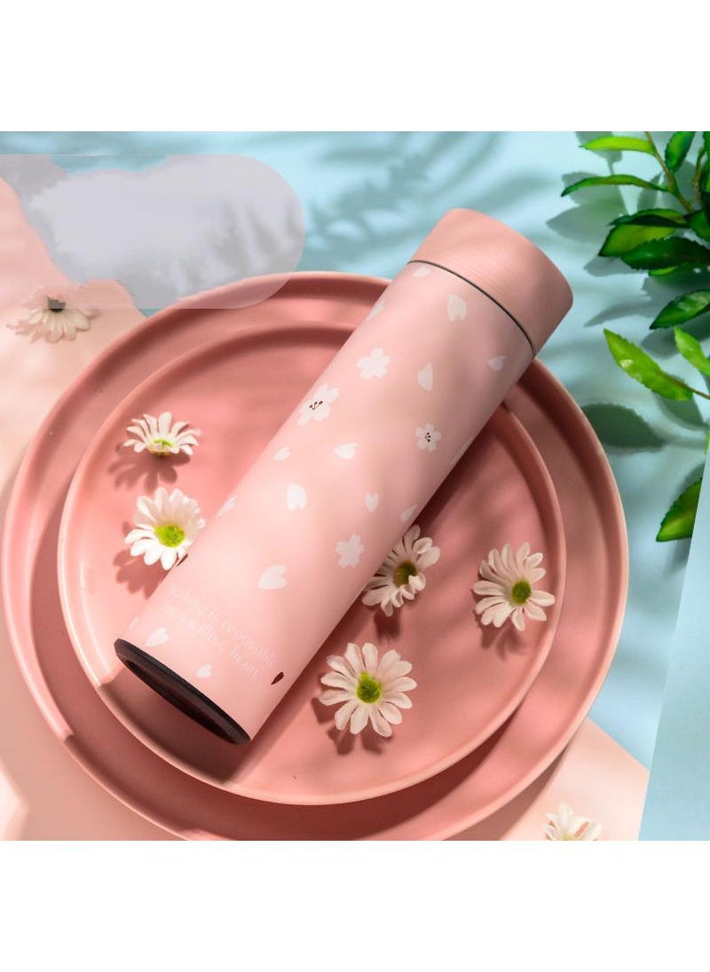 Bluejw Stainless Steel Water Bottle,500 ml,Leak Proof Office Bottle,Gym Bottle,Hot Cold Thermos,Hiking,Treking Bottle,Travel Bottle  - Image 1