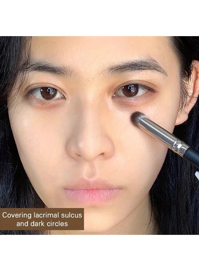 فرشاة كونسيلر دقيقة 1 قطعة ناعمة وخفيفة مضادة للحساسية لتغطية حب الشباب والهالات السوداء - Image 4