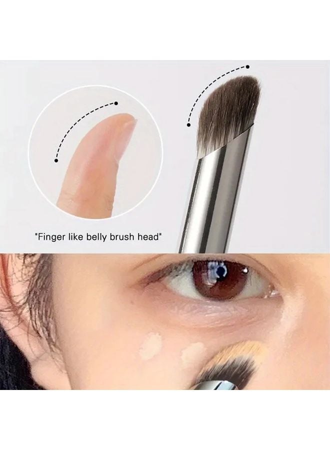 فرشاة كونسيلر دقيقة 1 قطعة ناعمة وخفيفة مضادة للحساسية لتغطية حب الشباب والهالات السوداء - Image 2