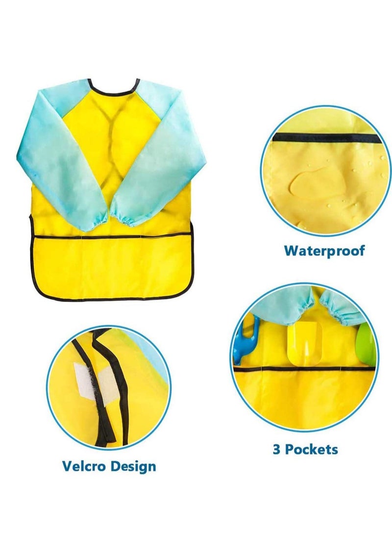 Gardening Tool Set for Kids Children 7 Piece Garden with Watering Can Gloves Shovel Rake Trowel and Smock - Image 3