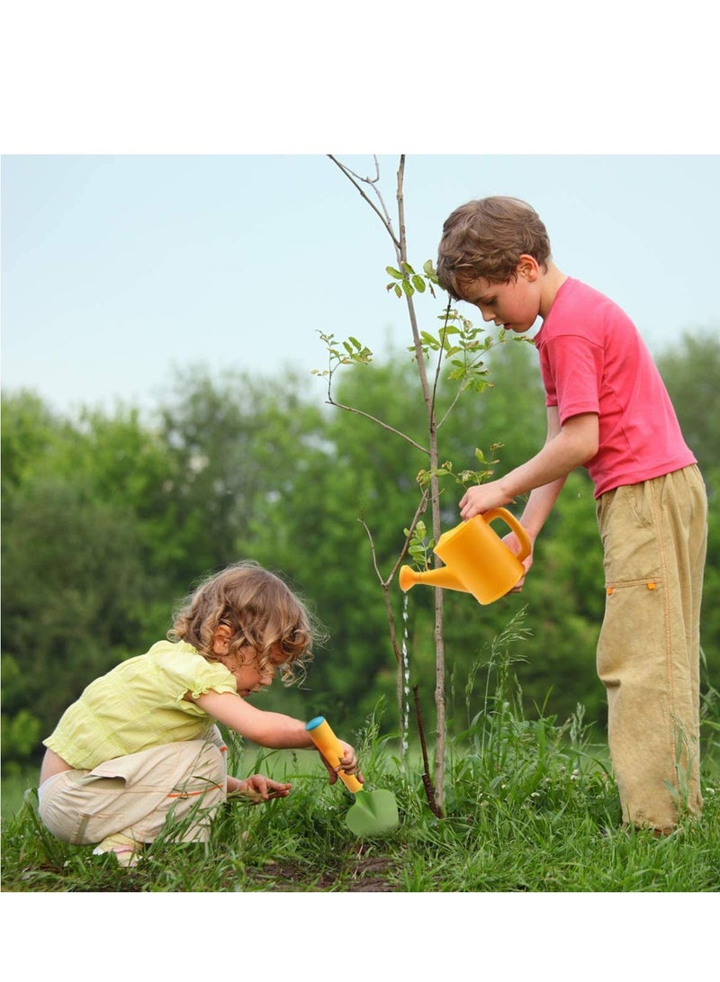 Gardening Tool Set for Kids Children 7 Piece Garden with Watering Can Gloves Shovel Rake Trowel and Smock - Image 2