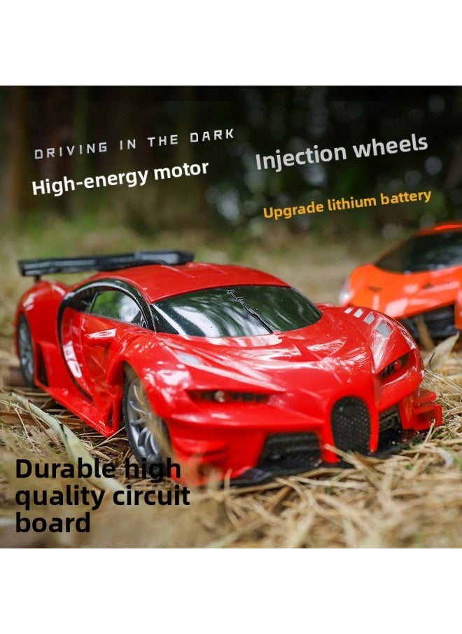 Remote Control Car Rechargeable High-speed Remote Control Car Sports Car Drift Racing Electric Children's Toy Car Small Car Boy-Color:Blue Special Offer Bujiadi-Proportion:High-strength Motor (2 Groups Of Charging + Charging Cable/device)  - Image 5