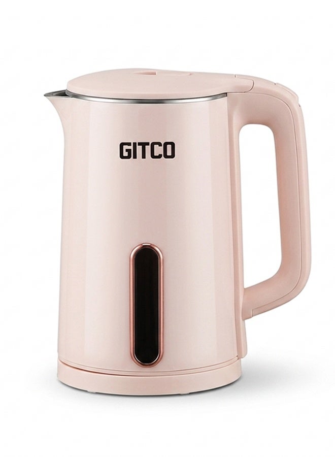 GITCO Smart Electric Water Kettle Portable 1.8L Stainless Steel, Automatic Hot Water Quiet Fast Boil, Perfect for Traveling Boiling Water, Coffee, Tea 1500 W - Image 1