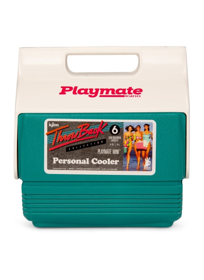 Igloo Retro Playmate Mini 4 Qt Cooler - Jade  - Image 3