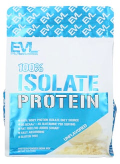 100% Isolate Protein Unflavored 1 lb (454 g)