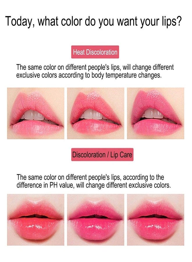 VBA Apple Shape Color Changing Lip Balm (RED ROSE) - Moisturizing, Hydrating - Image 3
