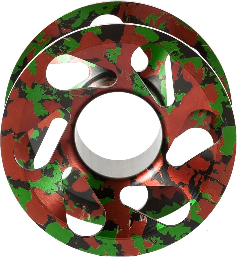 Gear Up Guide Superlight Aluminum Dive Reel 100 Feet of Scuba Line Mussel that Perfectly Complements the Environment, Hawksbill - Image 2