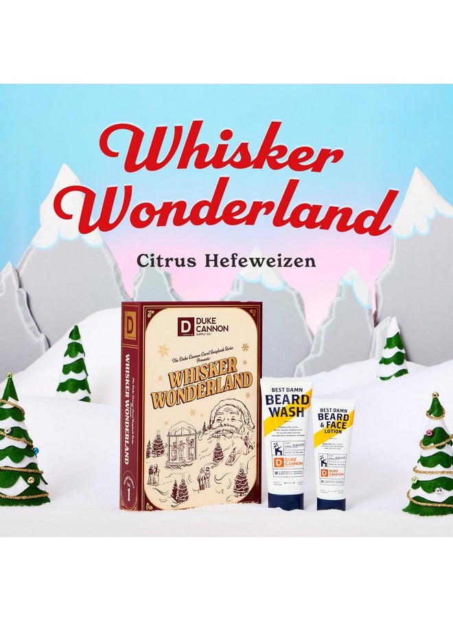 Duke Cannon Supply Co. Duke Cannon Supply Co. Holiday Whisker Wonderland Gift Set - Best Beard & Face Lotion and Beard Wash for Men, Hydrating, Moisturizing, Soothing, Citrus Scent, Paraben & Sulfate-Free  - Image 2