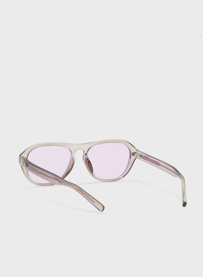 ELLA Retro square Wayfarers Sunglasses  - Image 2